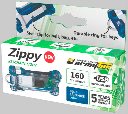 Фонарь наключный Armytek Zippy, изображение 2